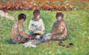 The Picnic — Georges Seurat, Impressionism