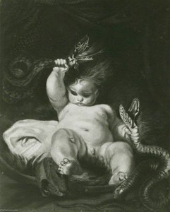 The Infant Hercules (after Reynolds) — Henry Thomson