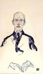 Portrait Of Karl Maylander — Egon Schiele