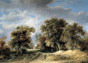 Landscape With A Church — James Stark, Norwich School