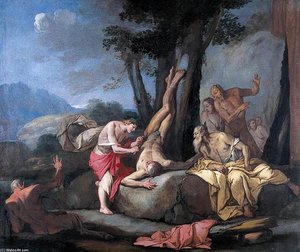 Apollo And Marsyas — Giulio Carpioni