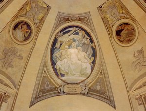 Architecture, Painting And Sculpture Protected By Athena From The Ravages Of Time — John Singer Sargent, Baroque