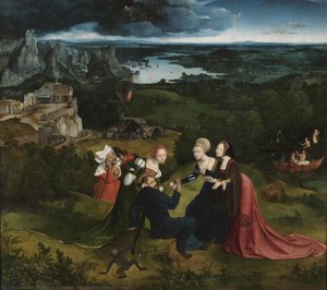 Temptation Of St Anthony — Joachim Patenier, Flemish Renaissance