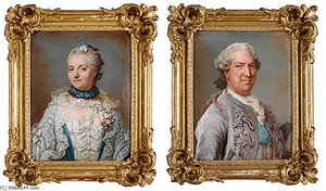 Portrait Of Johan Abraham Grill — Gustaf Lundberg