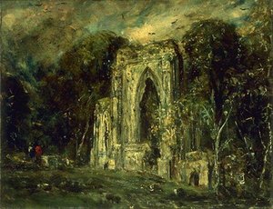 Las Ruinas De Netley Abbey — John Constable