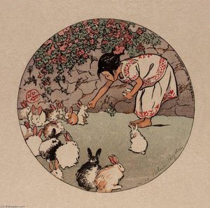 Feeding The Bunnies — Helen Hyde