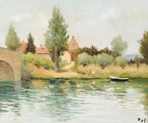 Bridge Over The Sarthe — Marcel Dyf