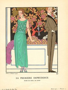 La Premiere Imprudence — Georges Barbier