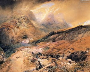 N The Pass Of Glencoe, Argyllshire