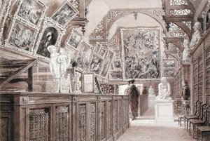 Interior Of The Old Perse School — Frederick Mackenzie