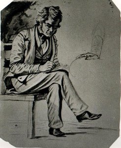 Study Of A Figure 14 — George Caleb Bingham