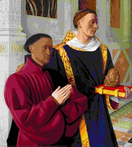 Estienne Chevalier with St Stephen