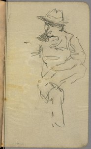 Seated Man — Arthur Lismer