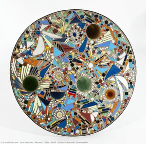 Mosaic Table, 1947 © Pollock-krasner Foundation — Lee Krasner