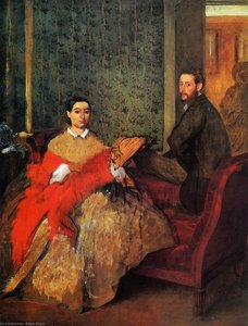 Edmondo And Therese Morbilli — Edgar Degas, Impressionism