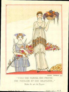 Voici Des Fleurs — Georges Barbier