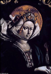 St Catherine (detail)