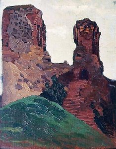 Vilno. Ruins Of Castle. — Nicholas Roerich