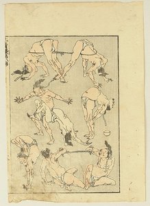 Hokusai Manga - People — Katsushika Hokusai