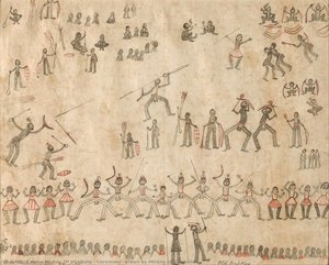 Ceremony, drawn by Mickey of Ulladulla