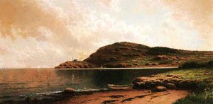 Beached Rowboat — Alfred Thompson Bricher