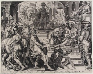 The Adoration of the Magi.