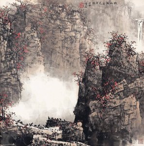 Herding In The Autumn Mountains — Bai Xueshi