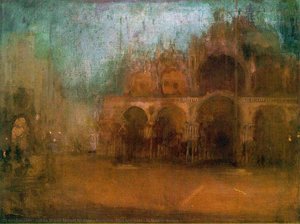 Nocturne: Blue And Gold - St Mark's, Venice — James Abbott Mcneill Whistler, Aestheticism And Symbolism