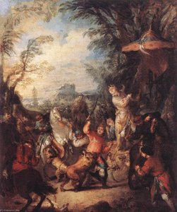 The Chinese Hunt — Jean-baptiste Pater