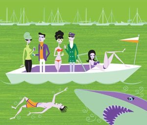 Watson And The Shark — Josh Agle (shag), Pop Surealism
