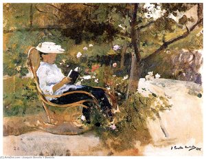 En El Jardin — Joaquín Sorolla Y Bastida