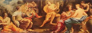 Parnassus Or Apollo And The Muses — Simon Vouet, Baroque