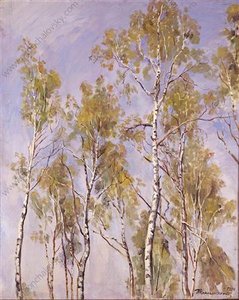 The Tops Of The Birches — Pyotr Konchalovsky