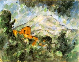 Mont Sainte-victoire And Chateau Noir — Paul Cézanne