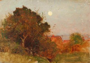 Moonlit Countryside — Benjamin Haughton