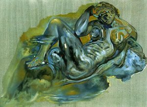 Untitled (after 'the Night' By Michelangelo) — Salvador Dalí, Surrealism