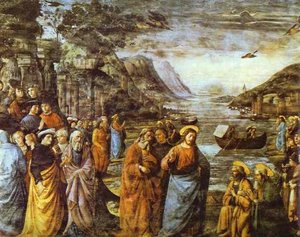 The Calling Of St. Peter — Domenico Ghirlandaio