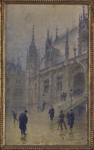 LE PALAIS DE JUSTICE A ROUEN