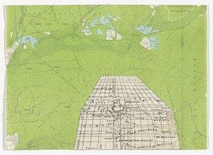 Ruin Of Map Of Hipparchus (100 B.c.) In Oswego Lake Quadrangle (1954 55) — Robert Smithson