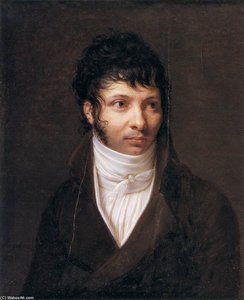 Portrait Of The Sculptor Callamard — Jean-baptiste Jacques Augustin