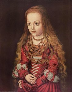 Portrait Of A Saxon Princess — Lucas Cranach El Viejo, Northern Renaissance