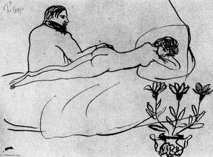 Desnudo, Picasso A Sus Pies — Pablo Picasso, Other