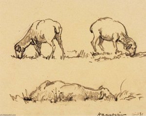 Lambs In The Mead — Herman Armour Webster