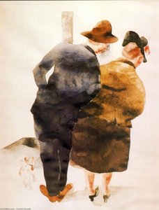 Man And Woman, Provincetown — Charles Demuth
