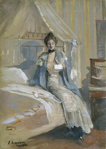 The Letter — Sir John Lavery, Impressionistic Painting