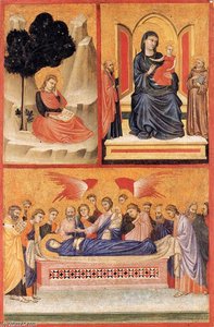 Left wing of a diptych
