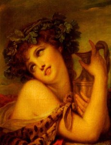 Bacchante With An Amphora — Жан-баптист Грезу