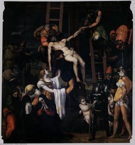 Deposition — Pedro Machuca, Renaissance Classicism