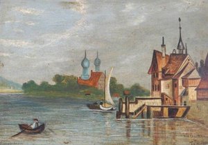 Lake Scene And Minarets — Frank Taylor