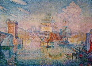 The Entrance To The Port Of Marseille — Paul Signac